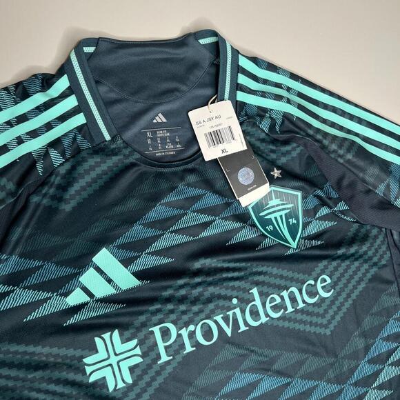 Adidas Seattle Sounders FC 25/26 Away Authentic Jersey XL MLS NEW w/ Tags - Picture 12 of 14